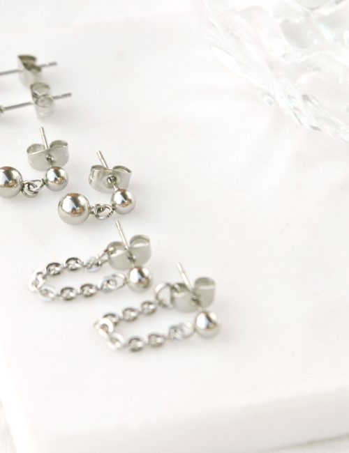 Surgical steel Earrings Set