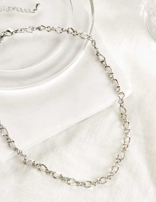 Surgical steel Figaro Necklace