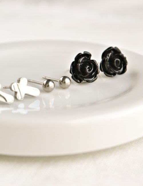 Surgical steel Gothic Earrings Set